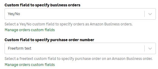 Amazon orders