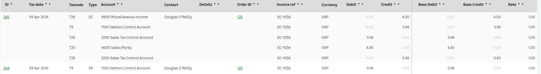 Restocking fees