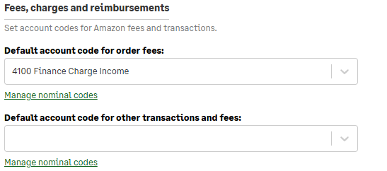 Amazon fees