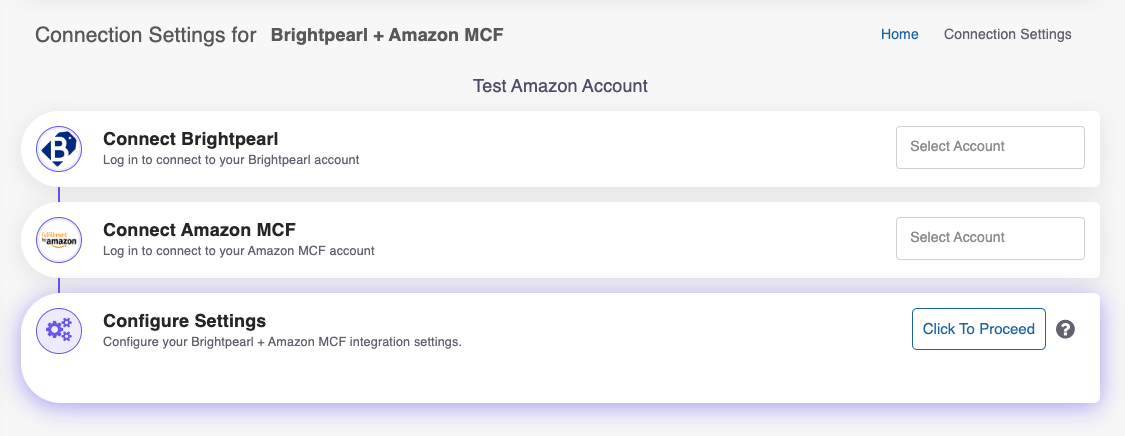 Amazon Multi-Channel Fulfillment (MCF) app