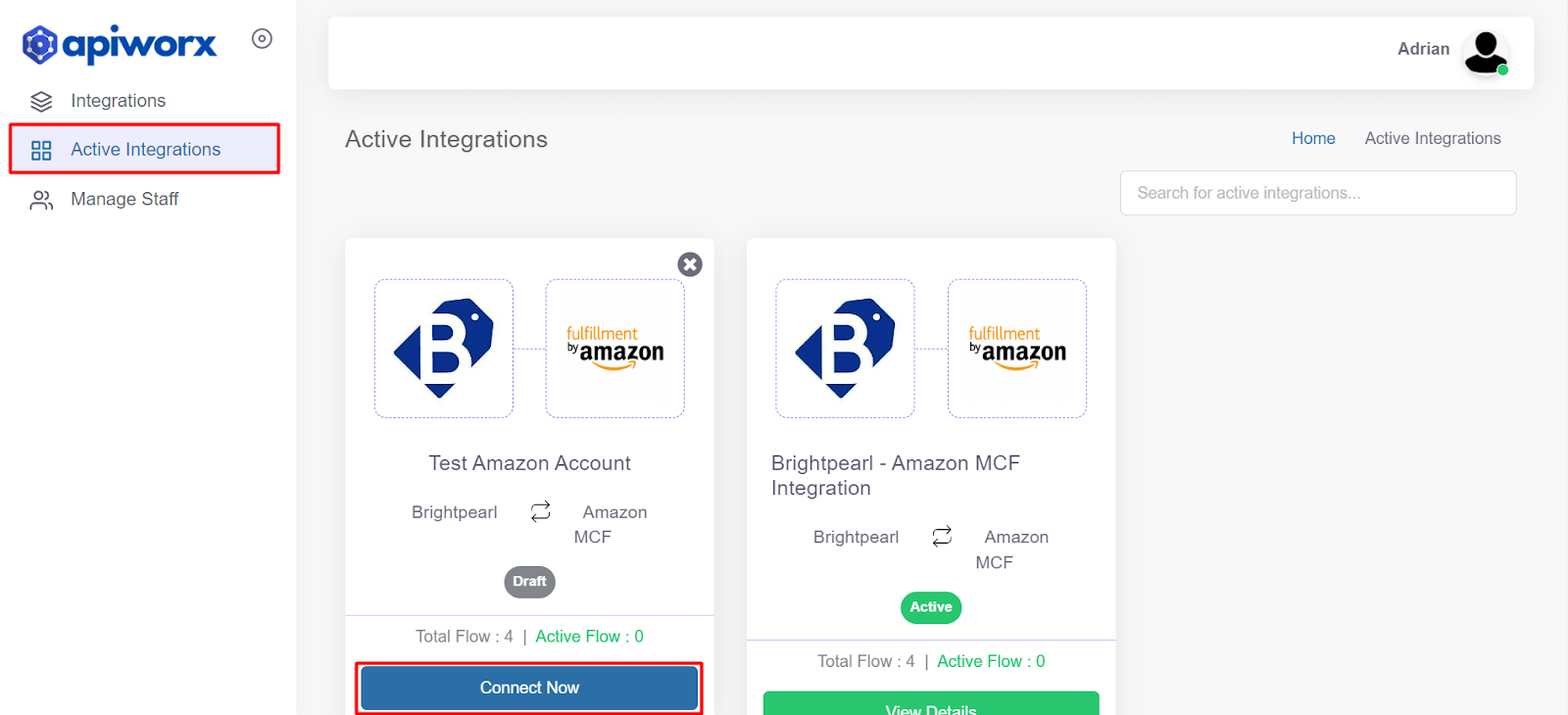Amazon Multi-Channel Fulfillment (MCF) app